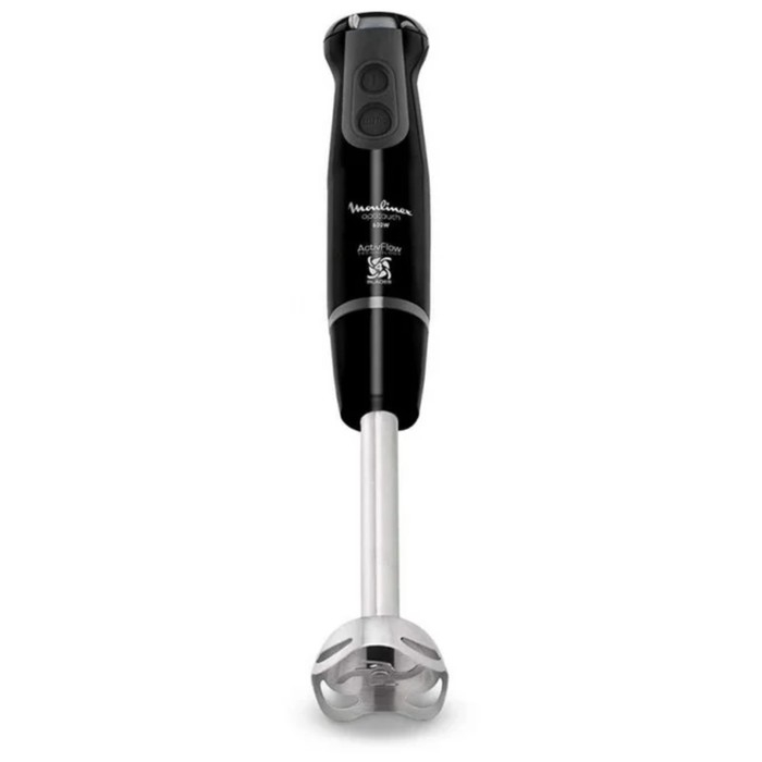 Блендер Moulinex DD833810, погружной, 600 Вт, 16 скоростей, 0.8 л, 3 насадки, чёрный Блендер Moulinex DD833810, погружной, 600 Вт, 16 скоростей, 0.8 л, 3 насадки, чёрный