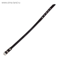 Ошейник кожаный круглый, 31 х 1,5 см, ОШ 25-27 см, микс цветов Ошейник кожаный круглый, 31 х 1,5 см, ОШ 25-27 см, микс цветов