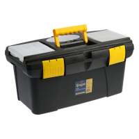 Ящик для инструмента ТУНДРА, 19", 490 х 275 х 240 мм, пластиковый Ящик для инструмента ТУНДРА, 19", 490 х 275 х 240 мм, пластиковый