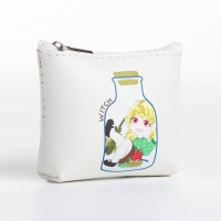 Кошелёк на молнии, цвет белый Кошелёк на молнии, цвет белый