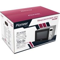 Микроволновая печь Pioneer MW228D, 700 Вт, 8 программ, 5 мощностей, 20 л, серебристая Микроволновая печь Pioneer MW228D, 700 Вт, 8 программ, 5 мощностей, 20 л, серебристая