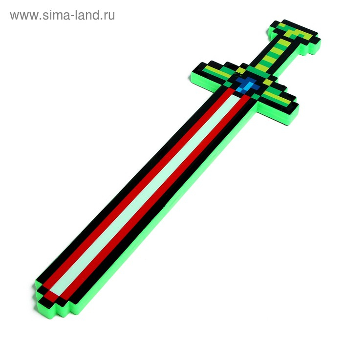 Меч «Пиксель», работает от батареек Меч «Пиксель», работает от батареек