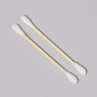 Ватные палочки на деревянной основе, биоразлагаемые, 7 см, 60 шт, в пластиковом органайзере