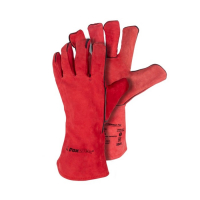 Краги спилковые FoxWeld "Рэд", подкладка текстиль Краги спилковые FoxWeld "Рэд", подкладка текстиль