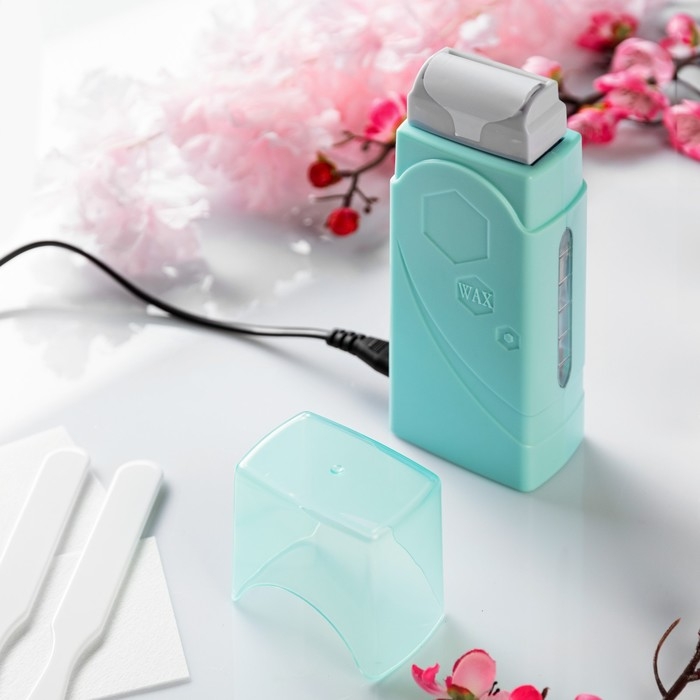 Воскоплав Luazon LVPL-08, кассетный, 1 кассета, 40 Вт, нагрев до 80 °C, 220 В, бирюзовый Воскоплав Luazon LVPL-08, кассетный, 1 кассета, 40 Вт, нагрев до 80 °C, 220 В, бирюзовый