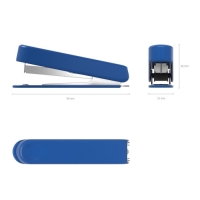 Степлер ErichKrause № 10, до 15 листов, встроенный антистеплер, вмещает до 50 скоб, глубина закладки бумаги до 51 мм, микс Степлер ErichKrause № 10, до 15 листов, встроенный антистеплер, вмещает до 50 скоб, глубина закладки бумаги до 51 мм, микс