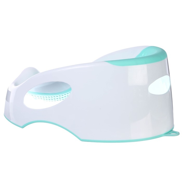 Горка для купания силиконовая, цвет голубой