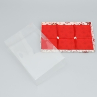 Коробка для для мусовых пирожных «С Новым годом!», снежинки, 27 х 17.8 х 6.5 см, Новый год Коробка для для мусовых пирожных «С Новым годом!», снежинки, 27 х 17.8 х 6.5 см, Новый год