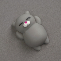 Мялка-антистресс &laquo;Кошечка&raquo;, цвет серый