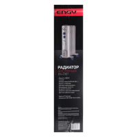 Обогреватель ENGY EN-2307 Fusion, масляный, 1500 Вт, 7 секций, 15 м&sup2;, серый