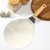 Лопатка для пиццы Доляна &laquo;Салем&raquo;, 44,5&times;25&times;6 см, рабочая часть d=25 см