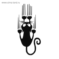 Наклейка на авто 10 х 13 см, "Кот" Наклейка на авто 10 х 13 см, "Кот"