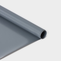 Коврик противоскользящий LaDо́m Elegiam, 30&times;90 см, цвет серый