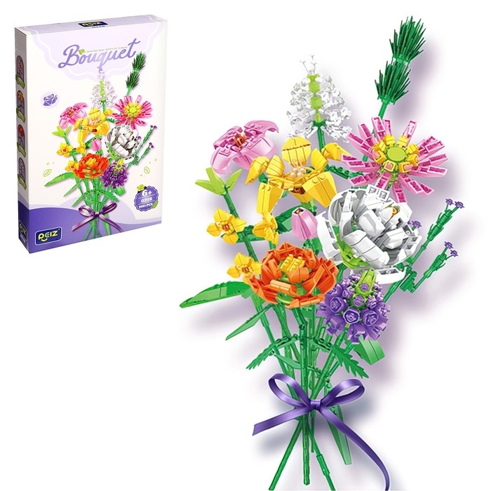 Конструктор Букет &laquo;Любимый&raquo;, 900 деталей