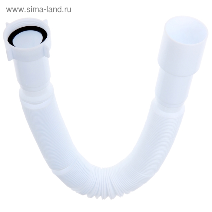 Гофросифон "АНИ Пласт" K116, 1 1/2" х 40/50 мм, удлинённый, без выпуска, L= 541-1371 мм