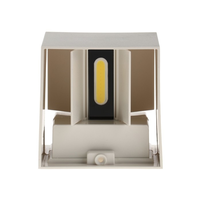 Светильник фасадный &laquo;Куб&raquo;, FSD-062, 6 Вт, 4000К, регулир. луч, IP65, 220 В, пластик, белый   1008423