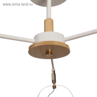 Люстра ГАЛЛОП 401131 3хE27 60Вт белый 36х36х16 см