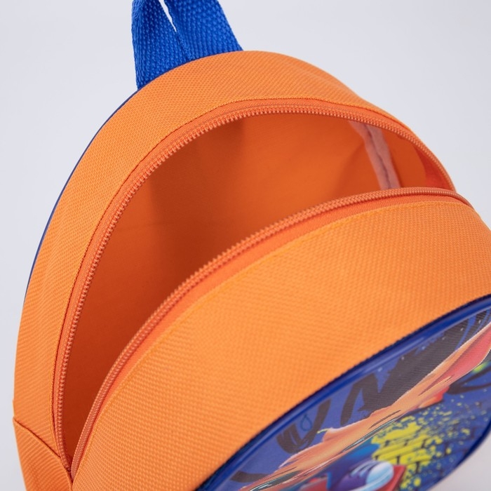 Рюкзак детский для мальчика &laquo;Кот и граффити&raquo;, 23х20,5 см, отдел на молнии