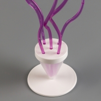 Набор &laquo;ВОЛНА&raquo;, палочка+держатель+подставка, набор 5 шт., фиолетовый