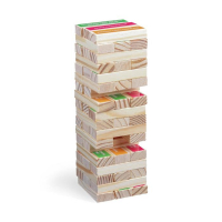 Падающая башня-дженга «Джемба» с фантами, 54 бруска, 5+ Падающая башня-дженга «Джемба» с фантами, 54 бруска, 5+