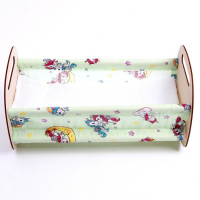 Кроватка «Люлька», с текстилем, МИКС Кроватка «Люлька», с текстилем, МИКС