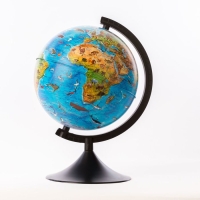 Глoбус зоогеографический (детский), «Классик», диаметр 210 мм Глoбус зоогеографический (детский), «Классик», диаметр 210 мм