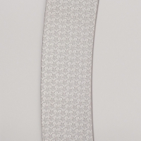 Пилка лазерная для ногтей, двусторонняя, 17 см, цвет серый