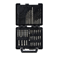 Набор универсальный ТУНДРА, сверла по дереву, бетону и металлу, биты, 50 шт. Набор универсальный ТУНДРА, сверла по дереву, бетону и металлу, биты, 50 шт.