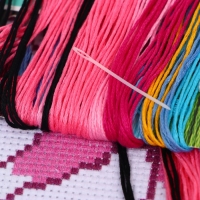 Вышивка крестиком для детей &laquo;Дракончик&raquo;, набор для творчества, 25 х 20 см