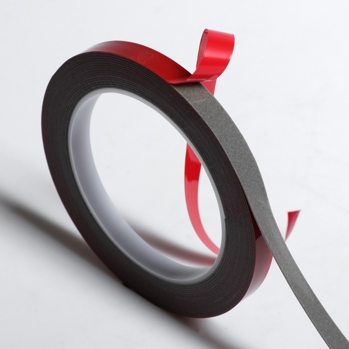 Клейкая лента TORSO, двусторонняя, усиленная, 10 мм × 5 м Клейкая лента TORSO, двусторонняя, усиленная, 10 мм × 5 м