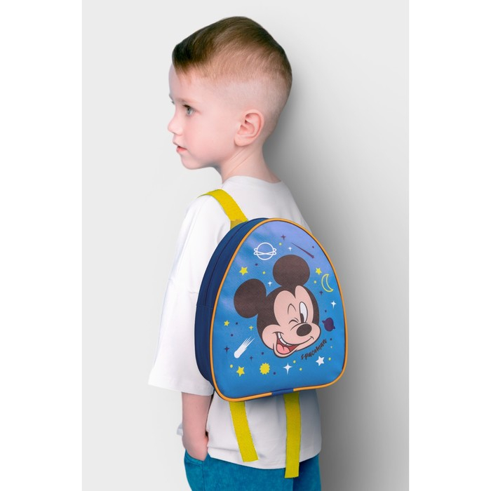 Рюкзак детский, 23х21х10 см, Микки Маус