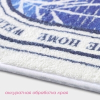 Коврик для дома Доляна &laquo;Tonight&raquo;, 40&times;60 см, цвет синий