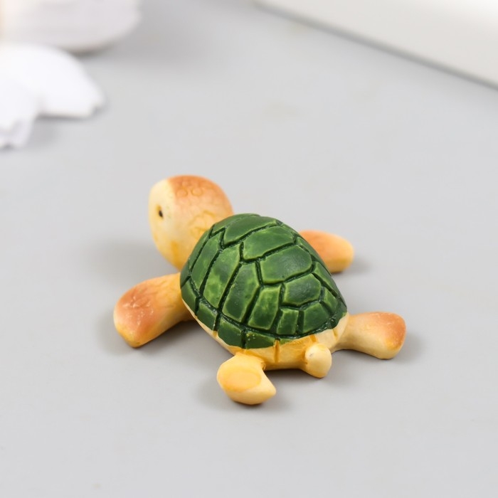 Фигурка для флорариума полистоун Фигурка для флорариума полистоун "Черепашонок" 4,2х3,5 см