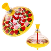 Юла прозрачная &laquo;Клубника&raquo;, МИКС