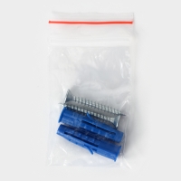 Полка прямоугольная 3-х ярусная, 12,5&times;66&times;29,5 см, цвет черный