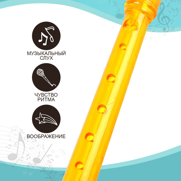 Игрушка музыкальная &laquo;Флейта&raquo;, МИКС