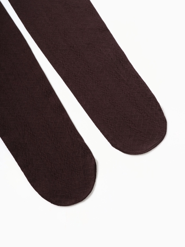 Женские колготки MINAKU 100 ден, цвет темно-коричневый, размер 4/L