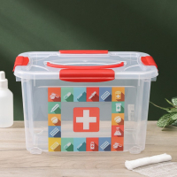Короб для хранения econova &laquo;Аптечка&raquo;, 5,5 л, рисунок МИКС