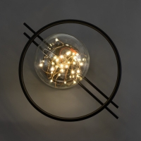 Бра "Аурита" LED 3Вт 4000К черный 32х16х25см