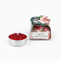 Свеча чайная &laquo;Только для тебя&raquo;, 1 шт.