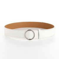 Ремень женский, ширина 3,5 см, пряжка серебро, цвет белый Ремень женский, ширина 3,5 см, пряжка серебро, цвет белый