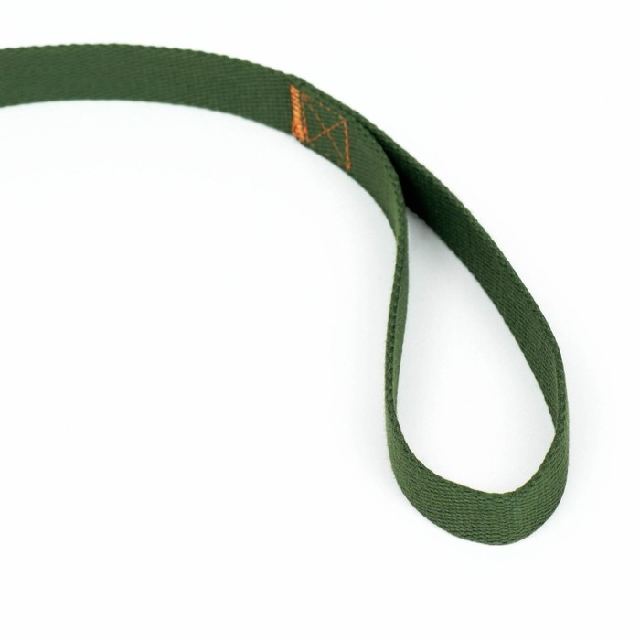 Поводок брезентовый, 7 м х 2,5 см, хаки