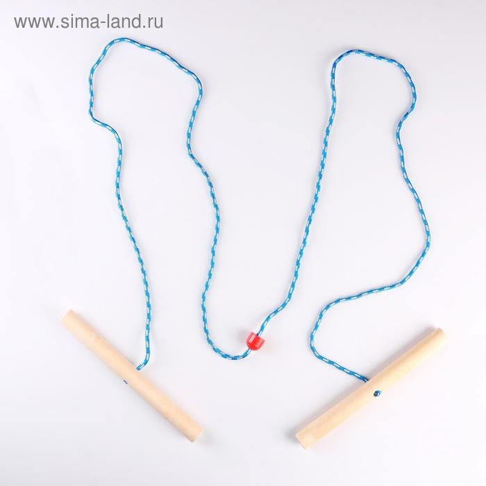 Игра "Кто быстрее"длина 285 см, палочка 28,5 см, d=3 см