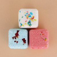 Подарочный набор косметики &laquo;Зимнее чудо&raquo;, бомбочки для ванны с добавками, 3 х 70 г, аромат ванили, Новый Год