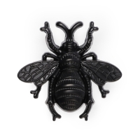 Ручка-кнопка CAPPIO PRO "Жук" 59 x 56  мм, цвет черный