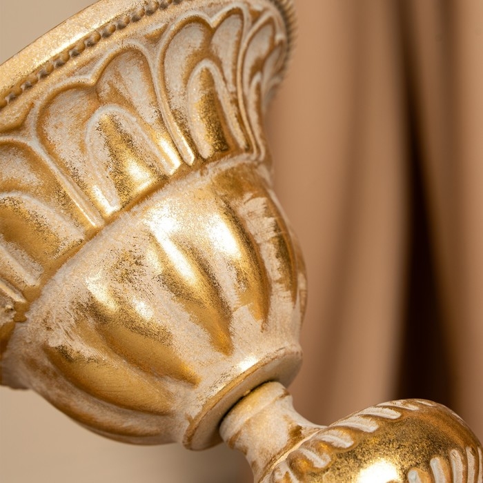 Подсвечник металл «Ярусы» для одной свечи 16 х 16 х 31 см Подсвечник металл «Ярусы» для одной свечи 16 х 16 х 31 см