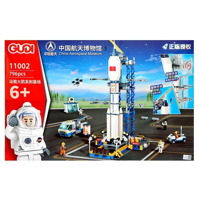 Конструктор Космос &laquo;Покорители космоса&raquo;, 796 деталей