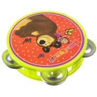 Музыкальная игрушка «Бубен: Маша и Медведь» Музыкальная игрушка «Бубен: Маша и Медведь»