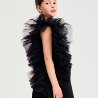 Платье нарядное детское MINAKU: PartyDress цвет чёрный, рост 110 Платье нарядное детское MINAKU: PartyDress цвет чёрный, рост 110