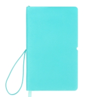 Планинг карманный недатированный, 80 листов, 100х170 мм, deVENTE.Jane, мягкая обложка ПВХ, на резинке, перфорация, ляссе, блок 70%, бирюзовый